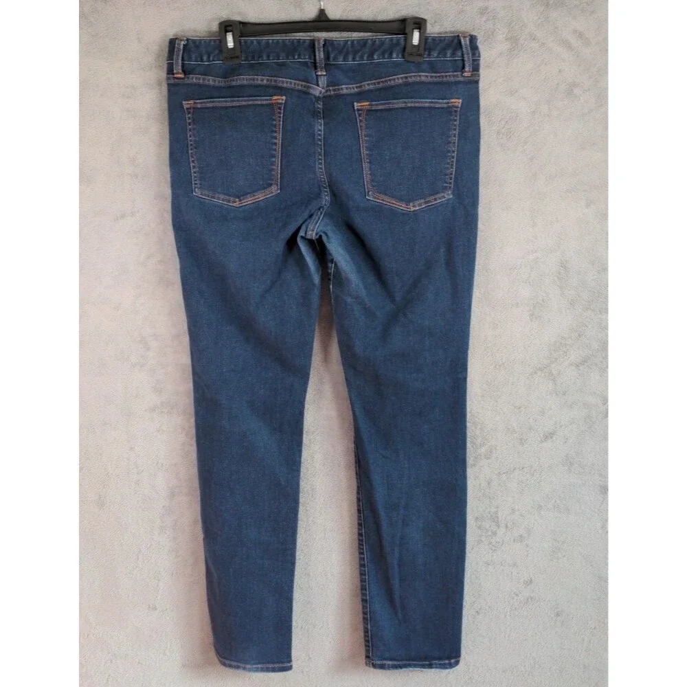 Banana Republic Slim Fit Skinny Jeans Mens 32x32 Dark Wash Denim Cotton Blend